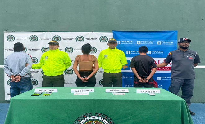 Operativo en Leticia resultó en la captura de tres personas, alias "Bebe", "Compa" y "Keviño"