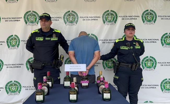 Se capturó un hombre por el delito de hurto 