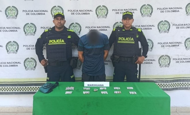 Capturan a hombre con 100 cigarrillos artesanales de marihuana