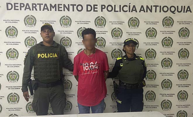 Capturan a hombre con orden de captura en Caucasia