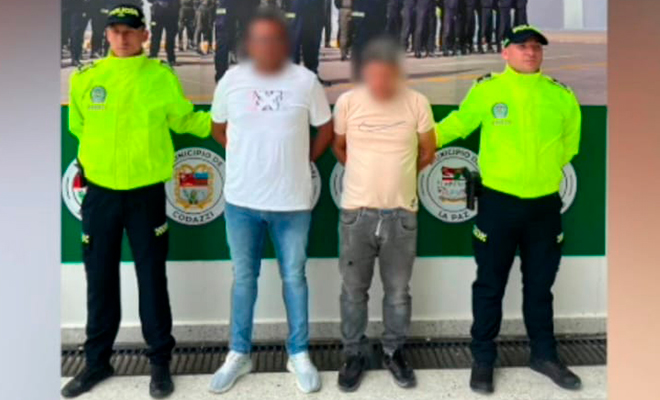 Capturados con fines de extradición