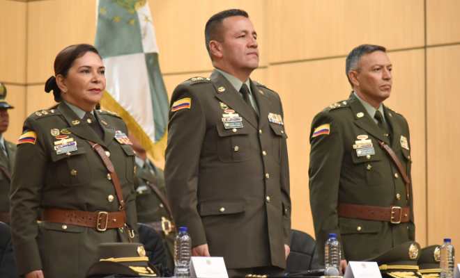 Ceremonia de Reconocimiento, El Brigadier General Rosemberg Novoa Piñeros, Subdirector General de la Policía Nacional