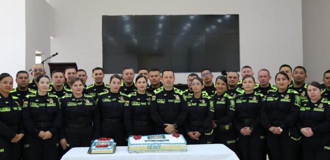 55 patrulleros del Nivel Ejecutivo reciben una merecida distinción por su ejemplar servicio y dedicación