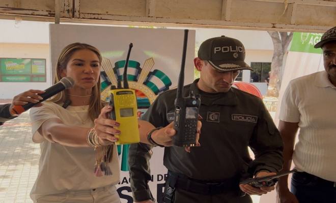 Cesar refuerza su seguridad con tecnología de punta y nuevos vehículos policiales