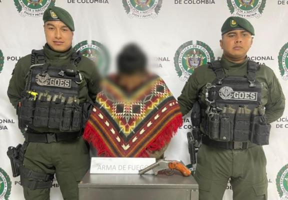 Capturada una ciudadana que portaba un arma de fuego artesanal 