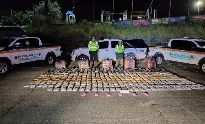 Controles viales permiten la incautación de 450 kilos de marihuana y 3000 pastillas de éxtasis