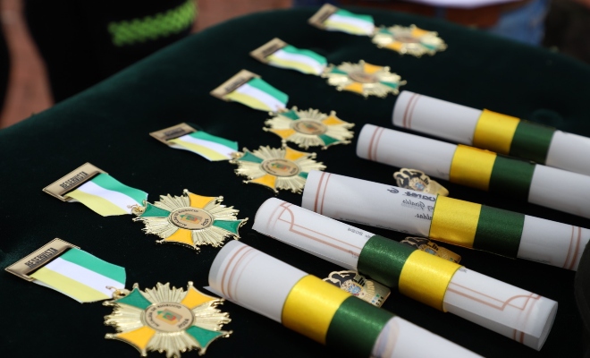 Honor y reconocimiento a los héroes de la patria