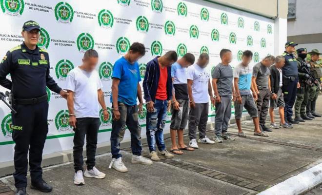 Captura del grupo delincuencia com&uacute;n organizado los mostros en Ibagu&eacute; 