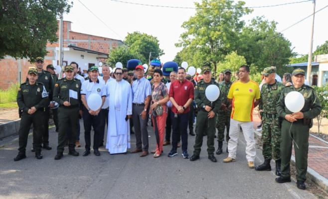 Desarrollo caravana en conmemoración 13 años sin homicidios en Piedras Tolima