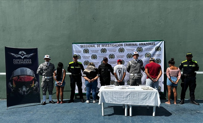 La Polic&iacute;a Nacional esclarece dos homicidios en Leticia: cinco capturados, entre ellos dos extranjeros con notificaci&oacute;n de INTERPOL