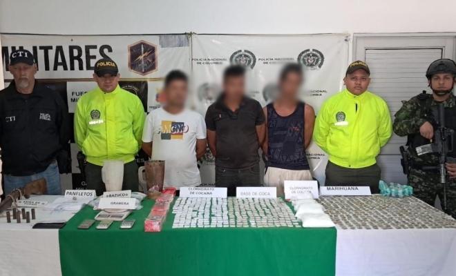 Desarticulamos laboratorio ilícito de drogas en el Cesar