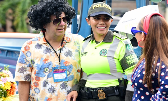 Desfile de autos clásicos
