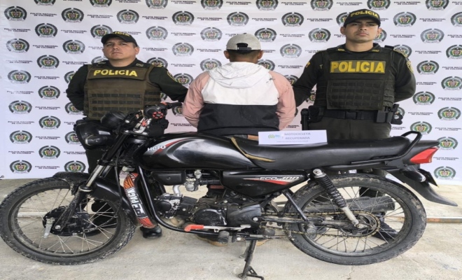 Policía recupera motocicletas requeridas 