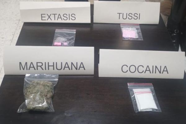 Droga incautada gracias a la canina Sam 