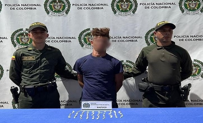 Durante la ejecución de operativos en la comuna 7 se logra la captura de “Cepillo” con bazuco