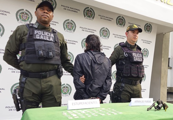 El Gaula de la policía en Villamaría capturó a “Chinga o El Eneno”