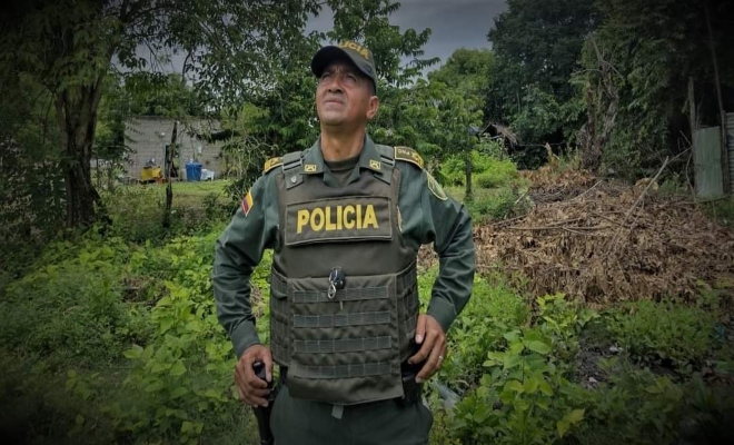 El agente Maza, el veterano que entre las cenizas de la guerra levantó a un pueblo del miedo