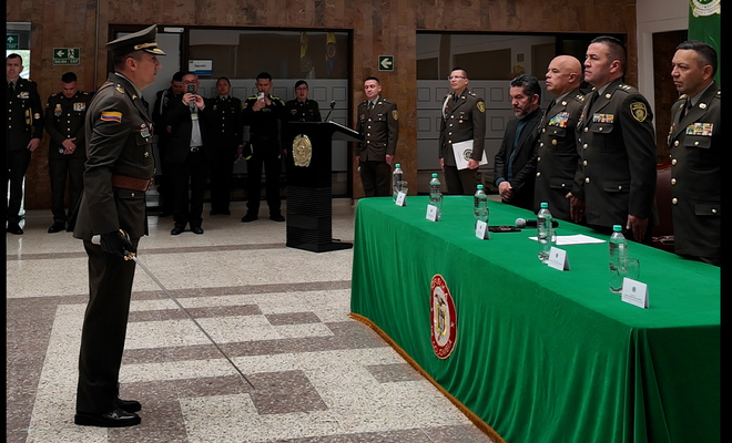 Esta se realiz&oacute; por parte del se&ntilde;or brigadier general Arnulfo Rosemberg Novoa Pi&ntilde;eros, subdirector de la Polic&iacute;a Nacional.