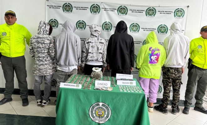 En 15 diligencias de registro y allanamiento en el municipio de Chinchiná fueron capturados 6 personas