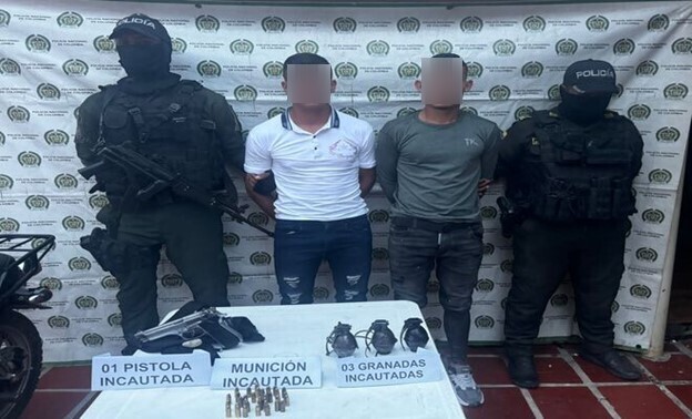 En Curumaní fueron capturados dos presuntos integrantes del ELN