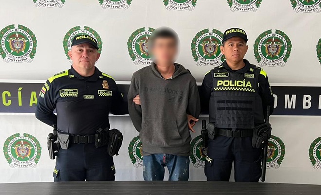 En Manrique, capturado un hombre requerido por el delito de porte ilegal de armas de fuego