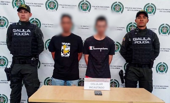 En el barrio Toscana, logramos rescatar a 1 hombre. 2 personas fueron capturadas por secuestro extorsivo.