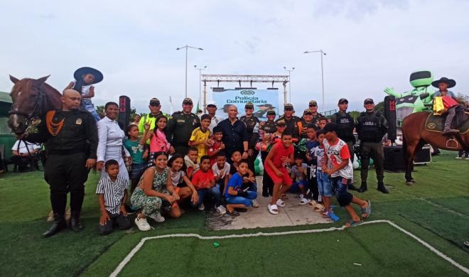En la Metropolitana de Valledupar se realizó el lanzamiento de la Policía Comunitaria