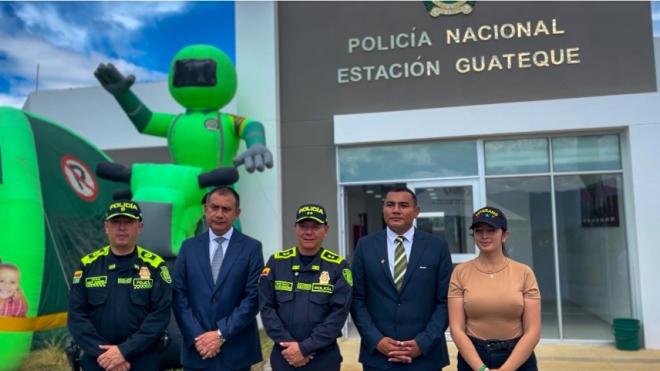 Entrega Estaci&oacute;n de Polic&iacute;a Guateque