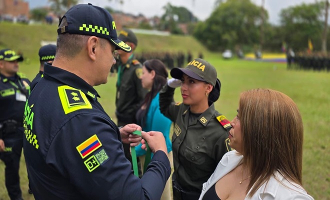 395 auxiliares de Policía se suman al compromiso de proteger la vida y la tranquilidad en Antioquia