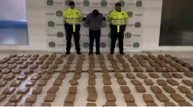 Chambú lograron la incautación de 535 kilogramos de base de coca, avaluados en más de 1.700 millones de pesos