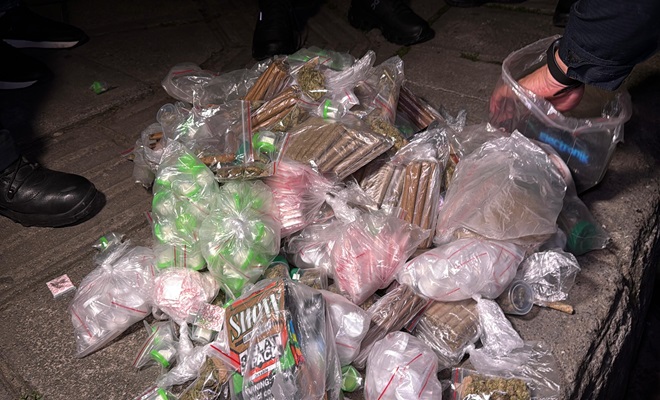 Estupefacientes incautados en megaoperativo 