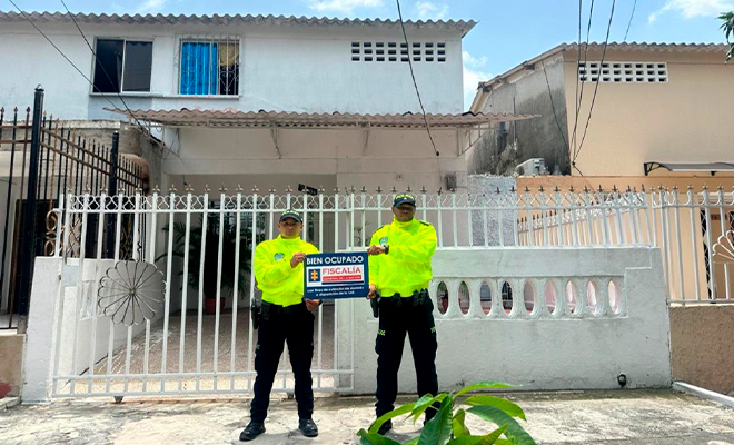 Fueron ocupados con fines de extinción de dominio 45 bienes avaluados en más de 18.000 millones de pesos que pertenecían a alias “Gonzalito” y sus colaboradores