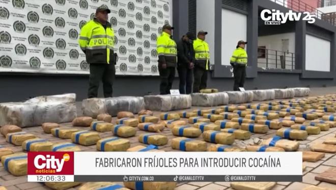 Una nueva modalidad de disimular el estupefaciente en forma de granos de frijoles