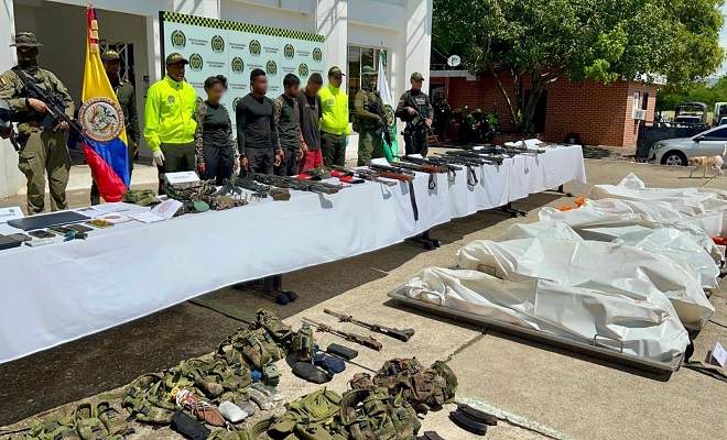 Captura de integrantes del Frente de Guerra “Darío Ramírez Castro” del ELN