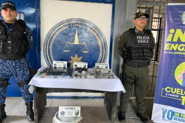 Allanamiento y registro al pabellón dos de la cárcel Doña Juana