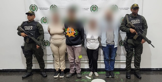 GAULA de la Policía logró desarticular al GDCO ‘Los Arrieros’, por extorsión, en la modalidad de “falso servicio”