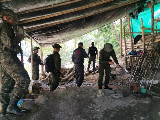 Golpe contundente a la minería ilegal en Caldas 