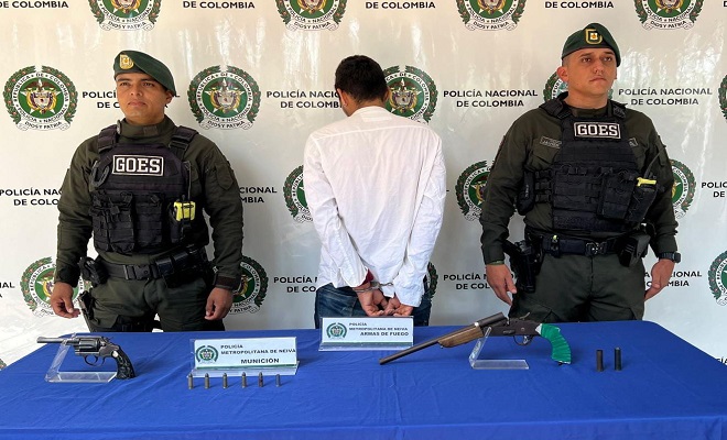 Grupo GOES de frente contra la delincuencia en Neiva