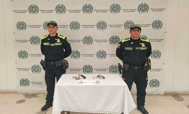 Incautación de armas de fuego