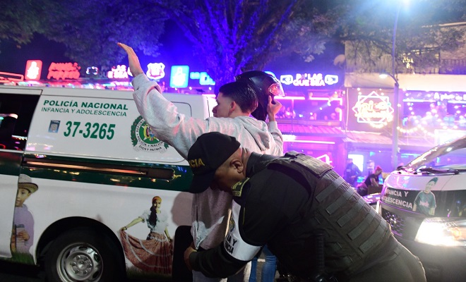 Integrante de Infancia realiza un registro a persona