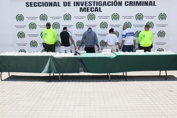 Ofensiva contra el tráfico de estupefacientes en Cali