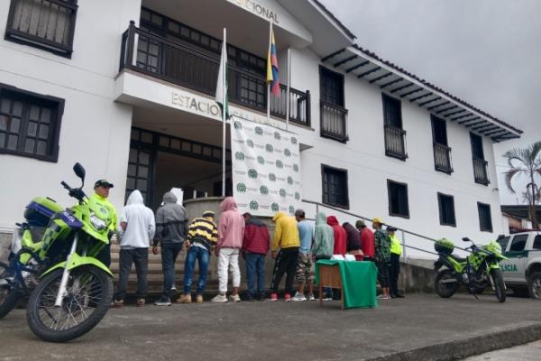 Desarticulado el grupo delincuencial organizado "Los Troyanos" en Salamina, caldas