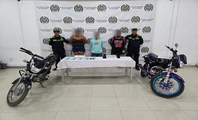 Tres Capturados por Concierto para Delinquir Agravado