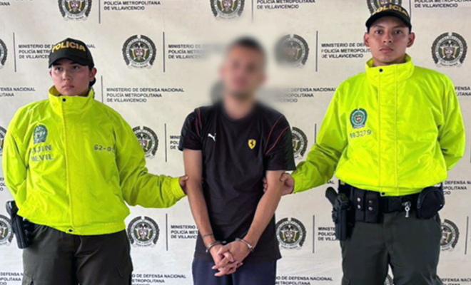 Este sujeto hizo parte de la estructura delincuencial de "El Diablo" y era uno de los principales dinamizadores del hurto mediante atraco con arma de fuego en la capital del Meta