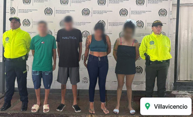 Seis personas fueron judicializadas por su participación en al menos 25 casos de hurto a motocicletas en la capital del Meta.