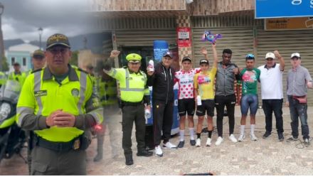 El personal de la Seccional de Tránsito y Transporte Nariño veló por la seguridad de la competencia 