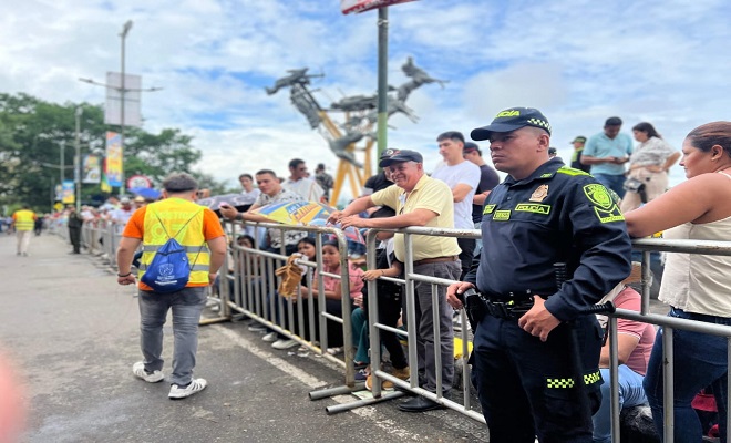 Policía refuerza operativos en Neiva durante las festividades