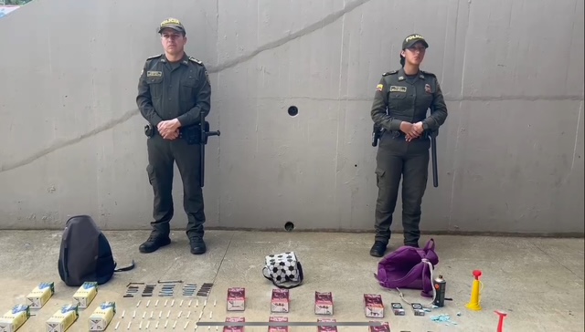 Policía garantiza seguridad en el encuentro deportivo de Atlético Bucaramanga y Colo Colo de Chile