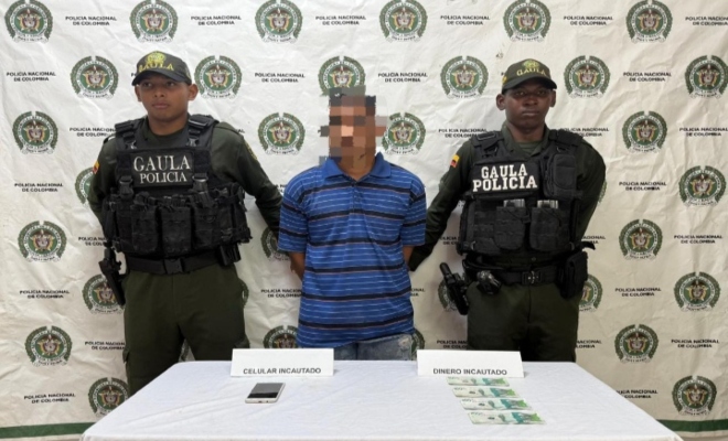  La captura del hombre, quien se desempeña como carnicero en el corregimiento de Malagana