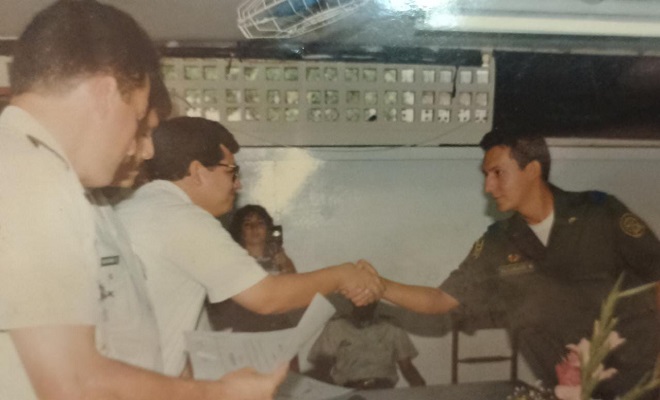 La trayectoria de un héroe: la historia del señor comisario Germán Hipólito Alvarado Beltrán suboficial de comando departamento de Policía Norte de Santander